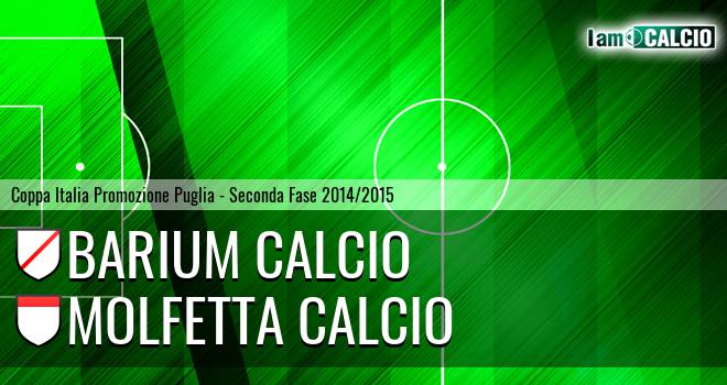 Barium Calcio - Molfetta Calcio