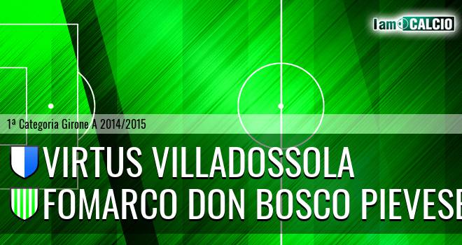 Virtus Villadossola - Fomarco Don Bosco Pievese