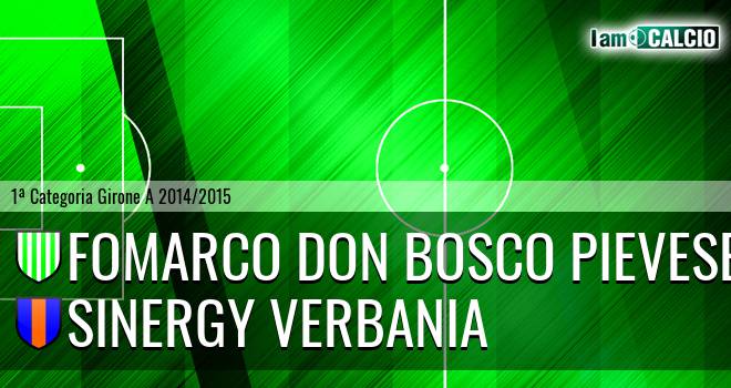 Fomarco Don Bosco Pievese - Sinergy Verbania