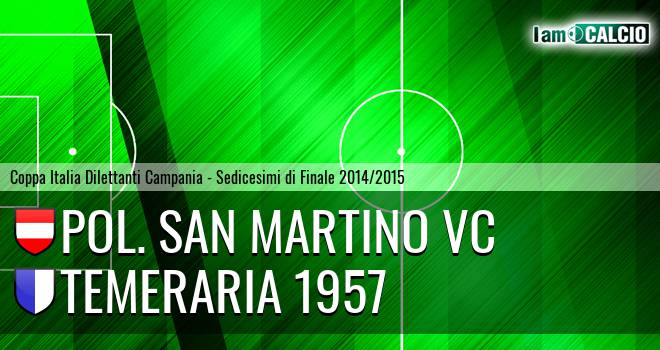 Pol. San Martino VC - Temeraria 1957