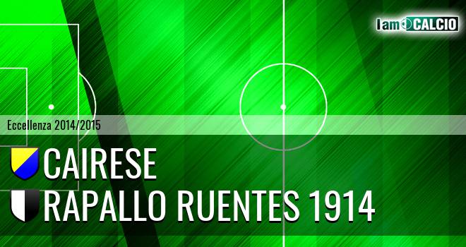 Cairese - Rapallo Ruentes 1914