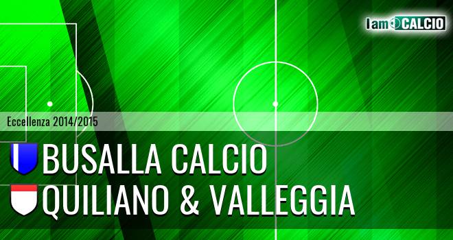 Busalla Calcio - Quiliano & Valleggia