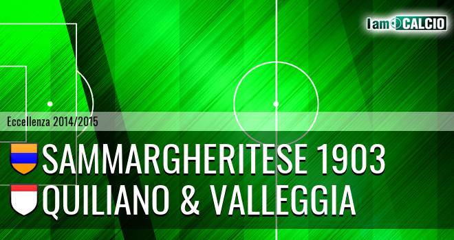 Sammargheritese 1903 - Quiliano & Valleggia