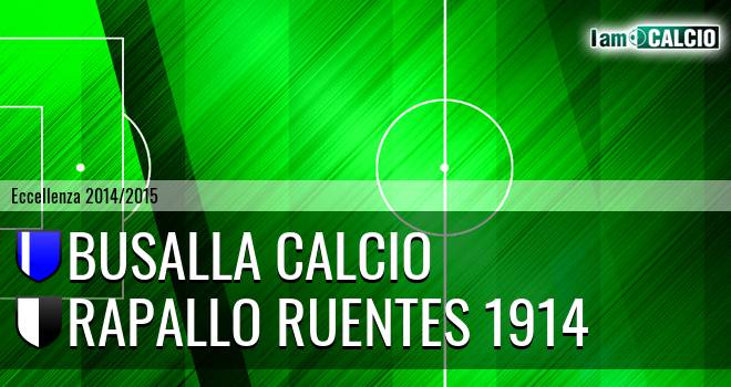 Busalla Calcio - Rapallo Ruentes 1914