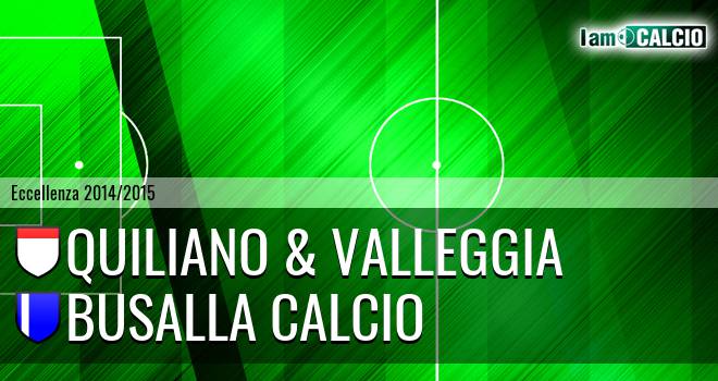 Quiliano & Valleggia - Busalla Calcio