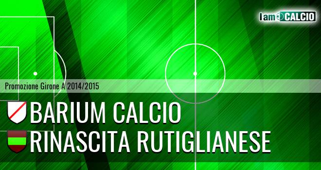 Barium Calcio - Rinascita Rutiglianese