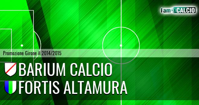 Barium Calcio - Fortis Altamura