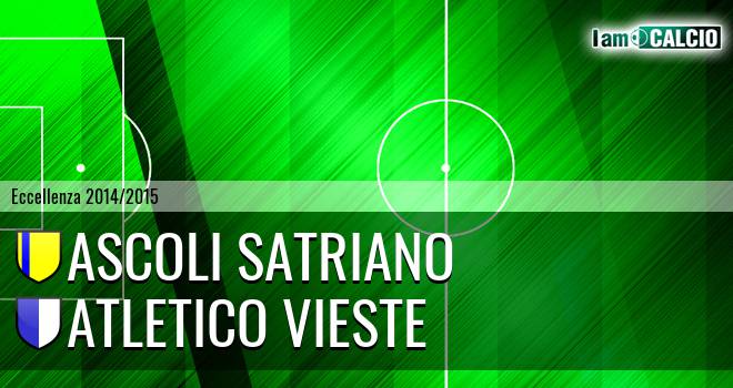 Ascoli Satriano - Atletico Vieste