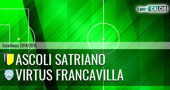 Ascoli Satriano - Virtus Francavilla