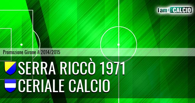 Serra Riccò 1971 - Ceriale Calcio