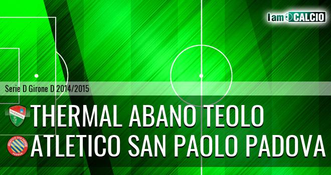 Thermal Abano Teolo - Atletico San Paolo Padova