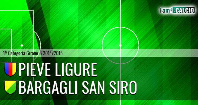 Pieve Ligure - Bargagli San Siro