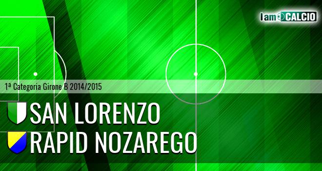 San Lorenzo - Rapid Nozarego