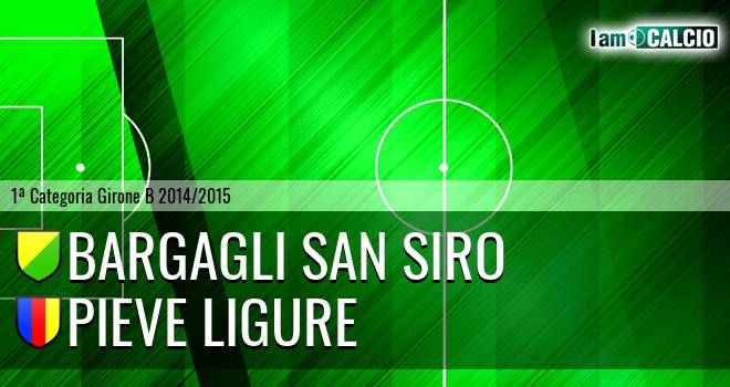 Bargagli San Siro - Pieve Ligure