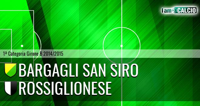 Bargagli San Siro - Rossiglionese