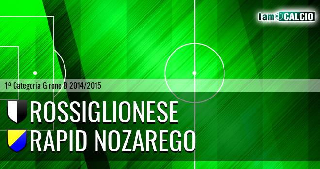 Rossiglionese - Rapid Nozarego