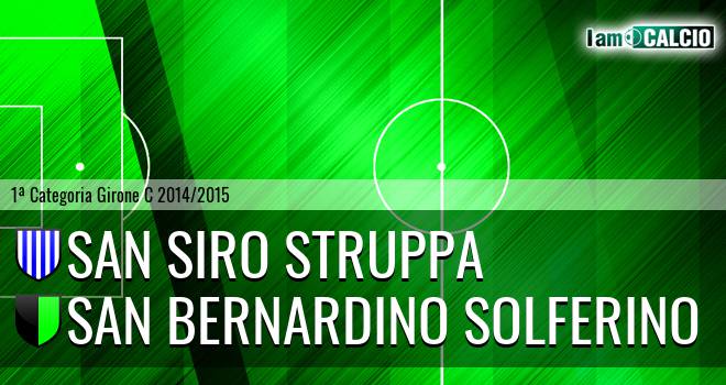 San Siro Struppa - San Bernardino Solferino