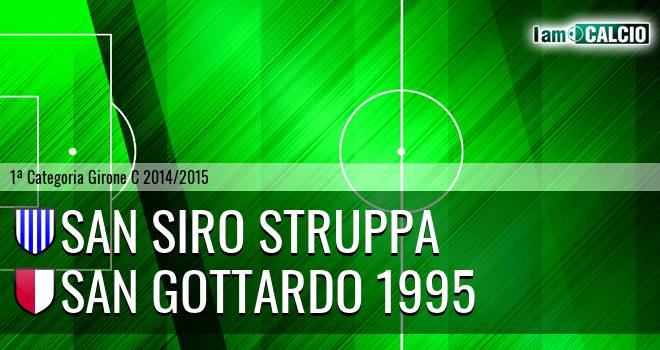 San Siro Struppa - San Gottardo 1995