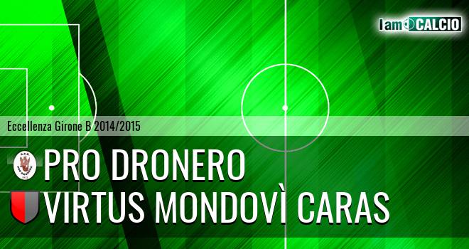 Pro Dronero - Virtus Mondovì Caras