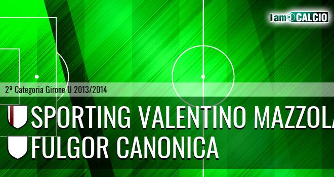 Sporting Valentino Mazzola - Fulgor Canonica