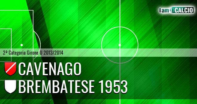 Cavenago - Brembatese 1953