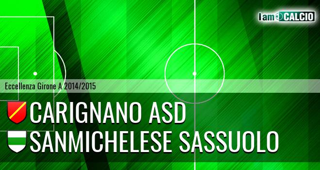 Carignano ASD - Sanmichelese Sassuolo