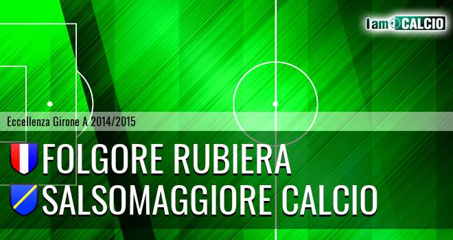 Folgore Rubiera - Salsomaggiore Calcio