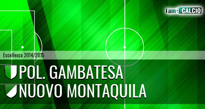 Polisportiva Gambatesa - Nuovo Montaquila