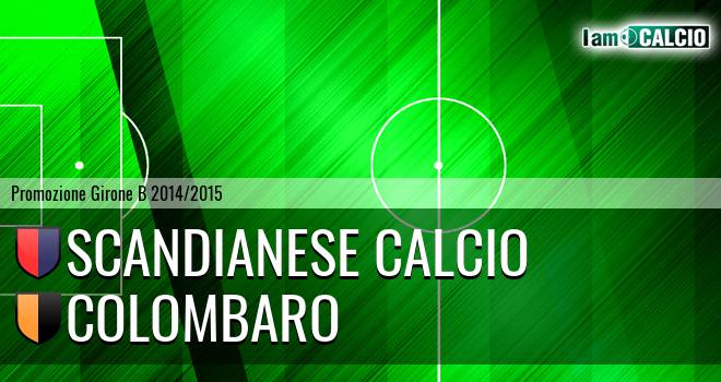 Scandianese Calcio - Colombaro