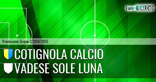 Cotignola Calcio - Vadese Sole Luna