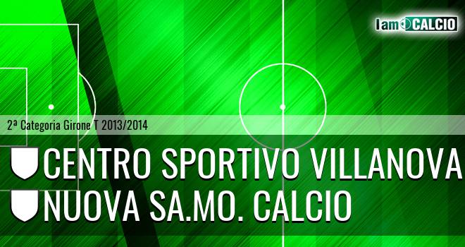 Centro Sportivo Villanova - Nuova Sa.Mo. calcio