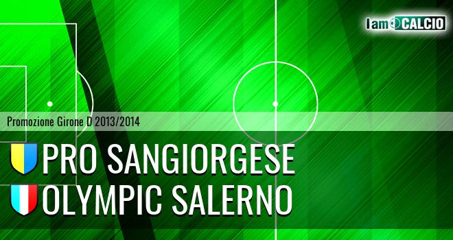 Pro Sangiorgese - Olympic Salerno