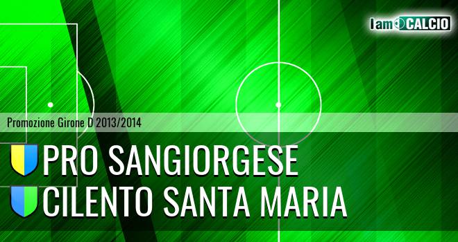 Pro Sangiorgese - Cilento Santa Maria