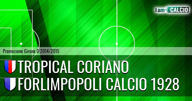 Tropical Coriano - Forlimpopoli Calcio 1928