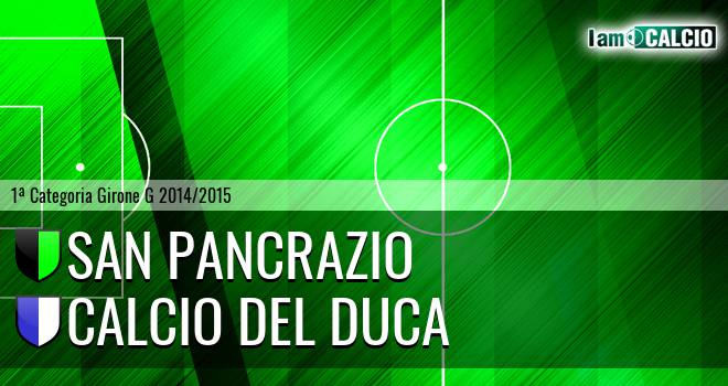 San Pancrazio - Calcio Del Duca