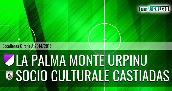 La Palma Monte Urpinu - Castiadas Calcio