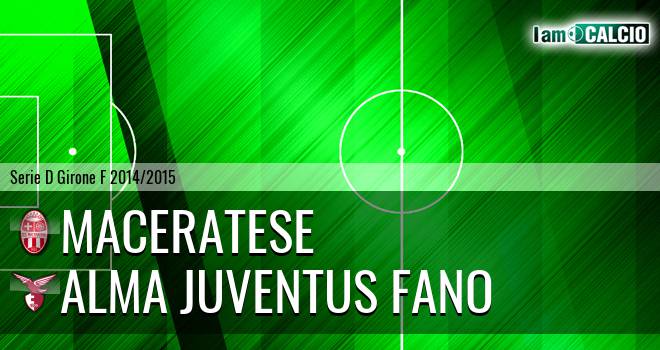 Maceratese - Alma Juventus Fano