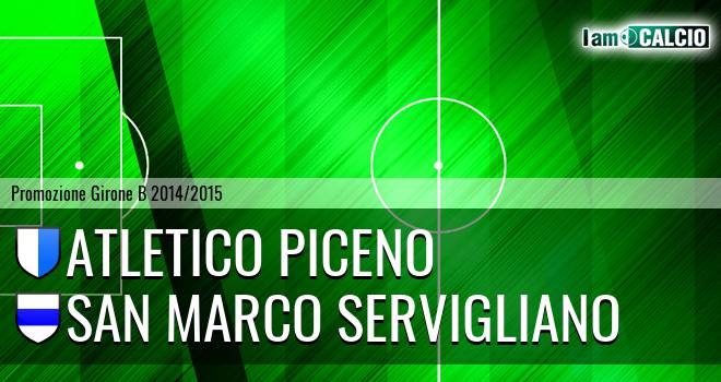 Atletico Piceno - San Marco Servigliano