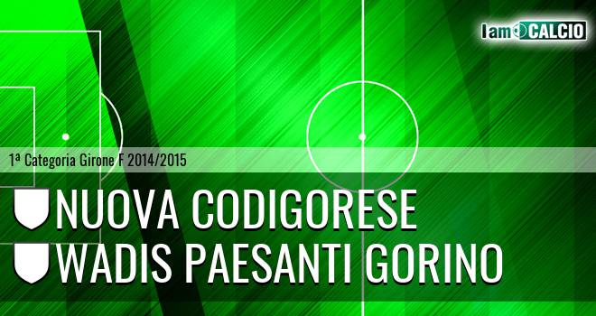 Nuova Codigorese - Wadis Paesanti Gorino