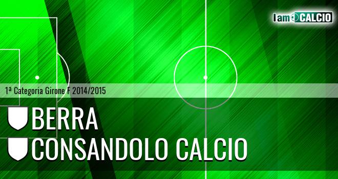 Berra - Consandolo Calcio