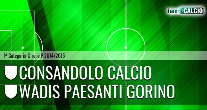 Consandolo Calcio - Wadis Paesanti Gorino