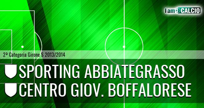 Sporting Abbiategrasso - Centro giov. Boffalorese