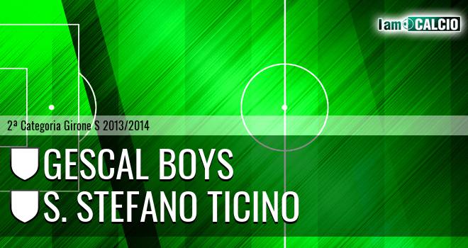 Gescal Boys - S. Stefano Ticino