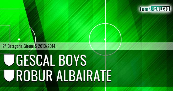 Gescal Boys - Robur Albairate