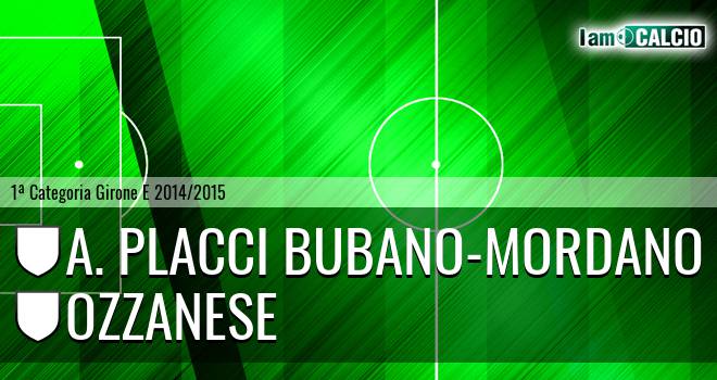 A. Placci Bubano-Mordano - Ozzanese