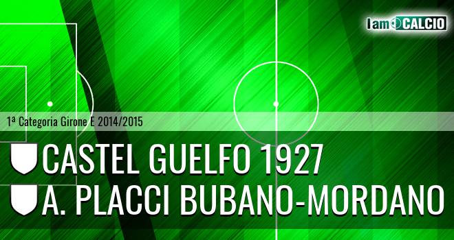 Castel Guelfo 1927 - A. Placci Bubano-Mordano