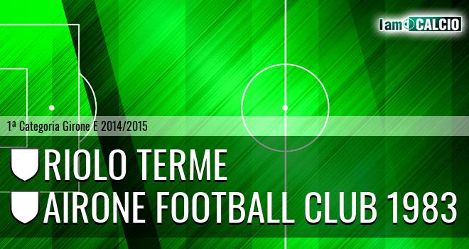 Riolo Terme - Airone Football Club 1983