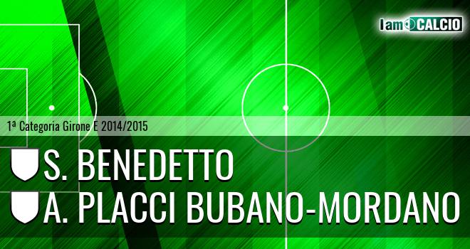 S. Benedetto - A. Placci Bubano-Mordano