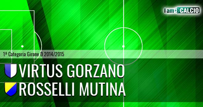 Virtus Gorzano - Rosselli Mutina