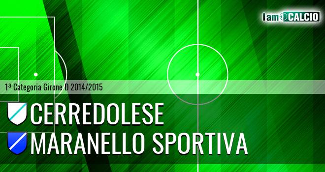 Cerredolese - Maranello Sportiva